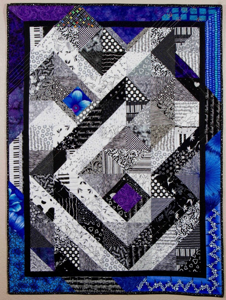 Black and White quilt